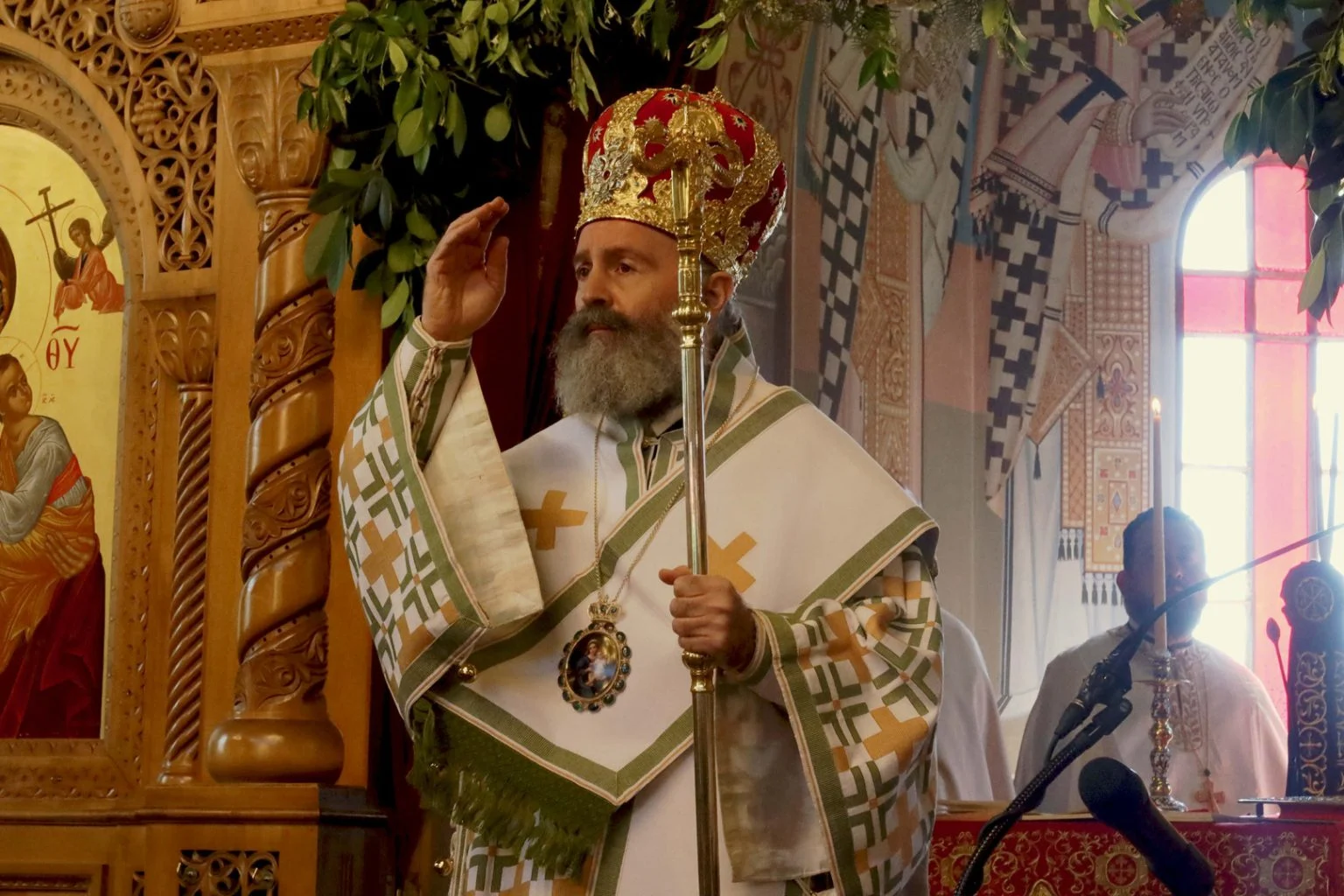 Ο Αρχιεπίσκοπος Αυστραλίας στην Ιερά Επισκοπή Μελβούρνης