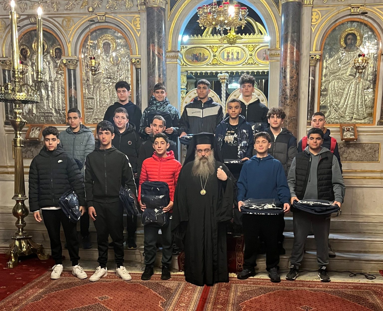 Θερμές ευχαριστίες της Τ.Ε Ε.Ο.Κ Χίου στον Μητροπολίτη κ. Μάρκο