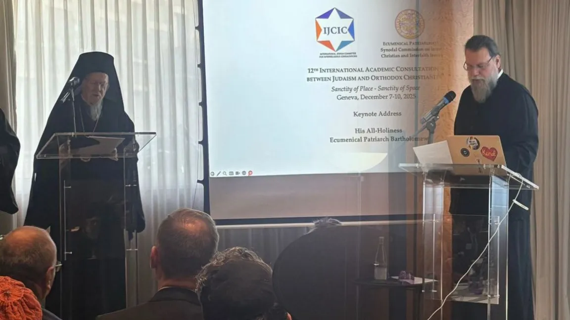 Ο Μητροπολίτης Νέας Ιωνίας κ. Γαβριήλ στη 12η Διεθνή Ακαδημαϊκή Διαβούλευση μεταξύ Ιουδαϊσμού και Ορθοδόξου Χριστιανισμού