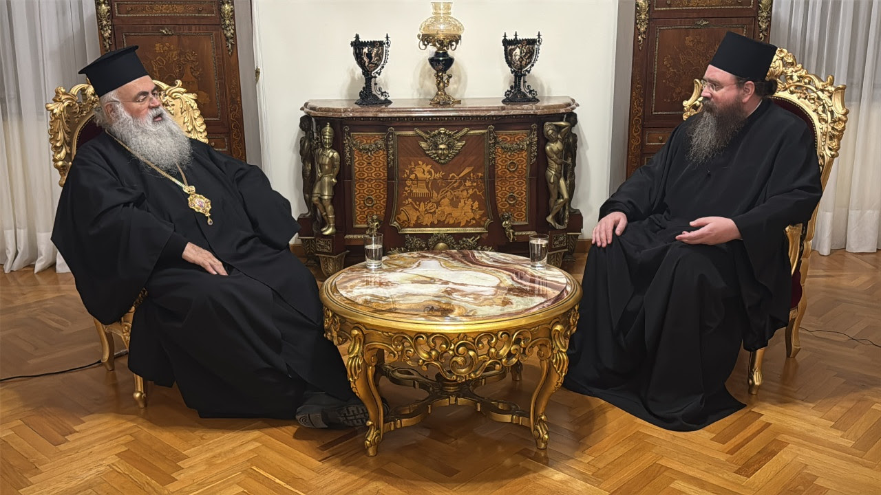 Ο Αρχιεπίσκοπος Κύπρου κ. Γεώργιος στην 4Ε – Την Κυριακή 21.12 στις  21:00