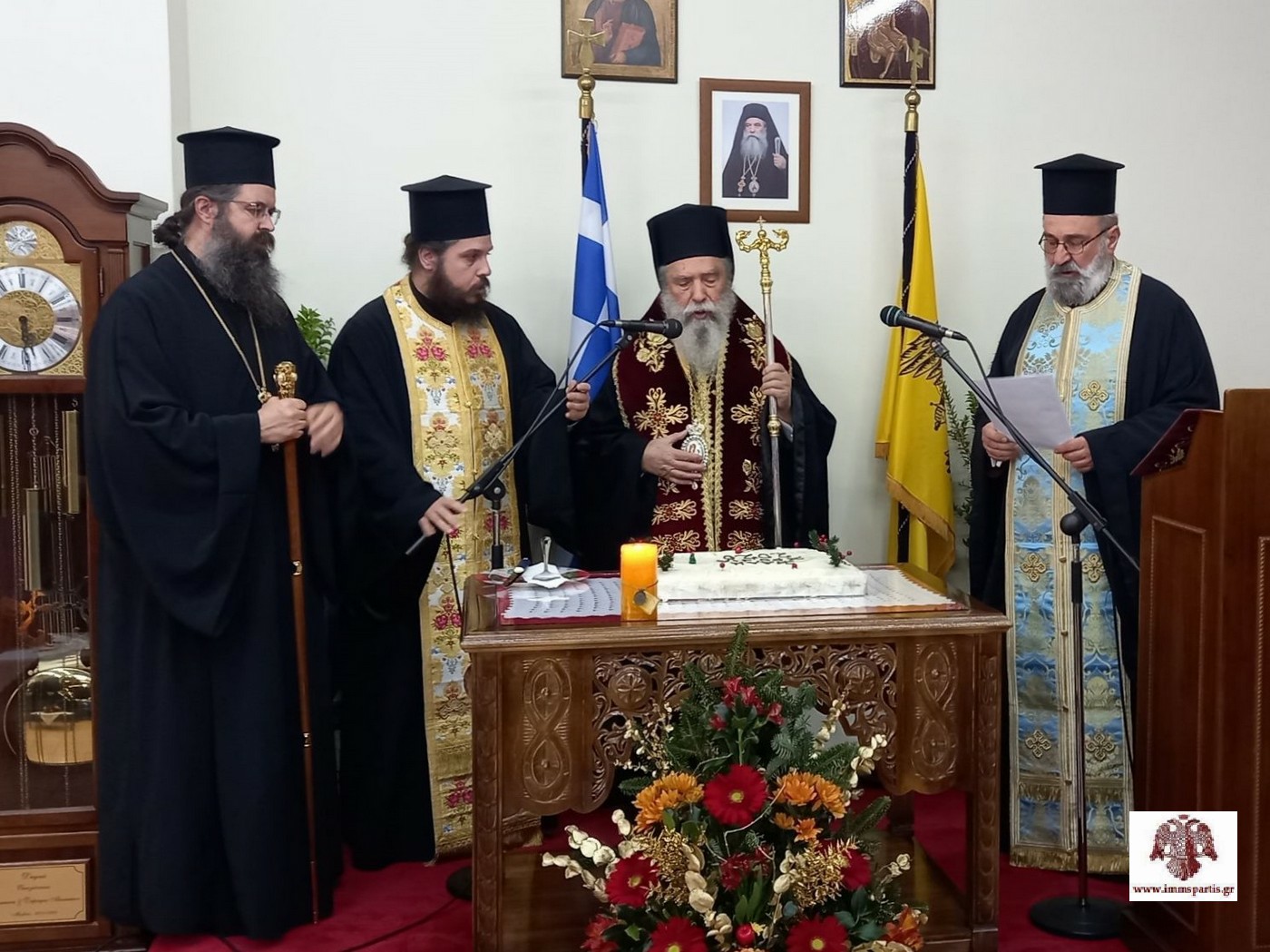 Η ευλόγηση της Βασιλόπιτας στο Ίδρυμα Μολάων ”η Αγία Παρασκευή”