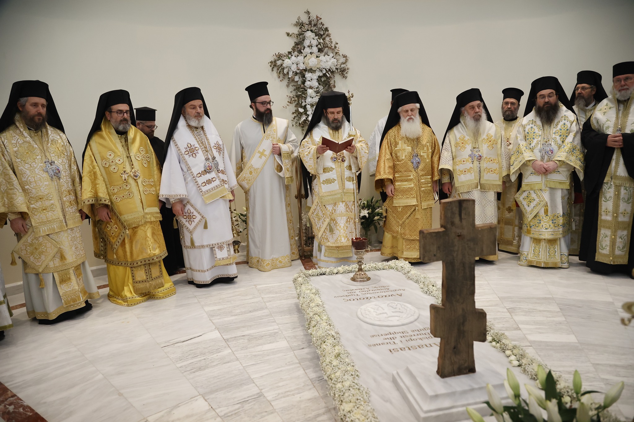 Eτήσιο Μνημόσυνο του Αρχιεπισκόπου Αλβανίας Αναστασίου στον Καθεδρικό Ναό των Τιράνων