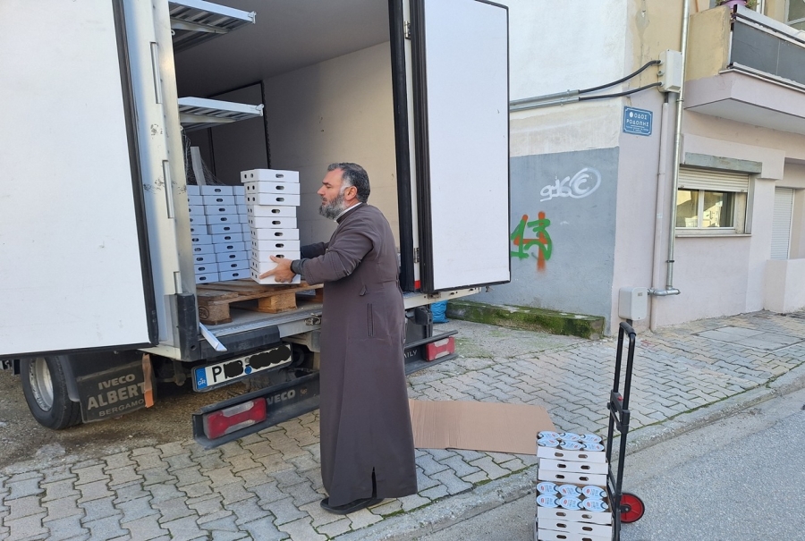 Ευχαριστήριο της Μητρόπολης Μαρωνείας προς Βιομηχανία γάλακτος για δωρεά