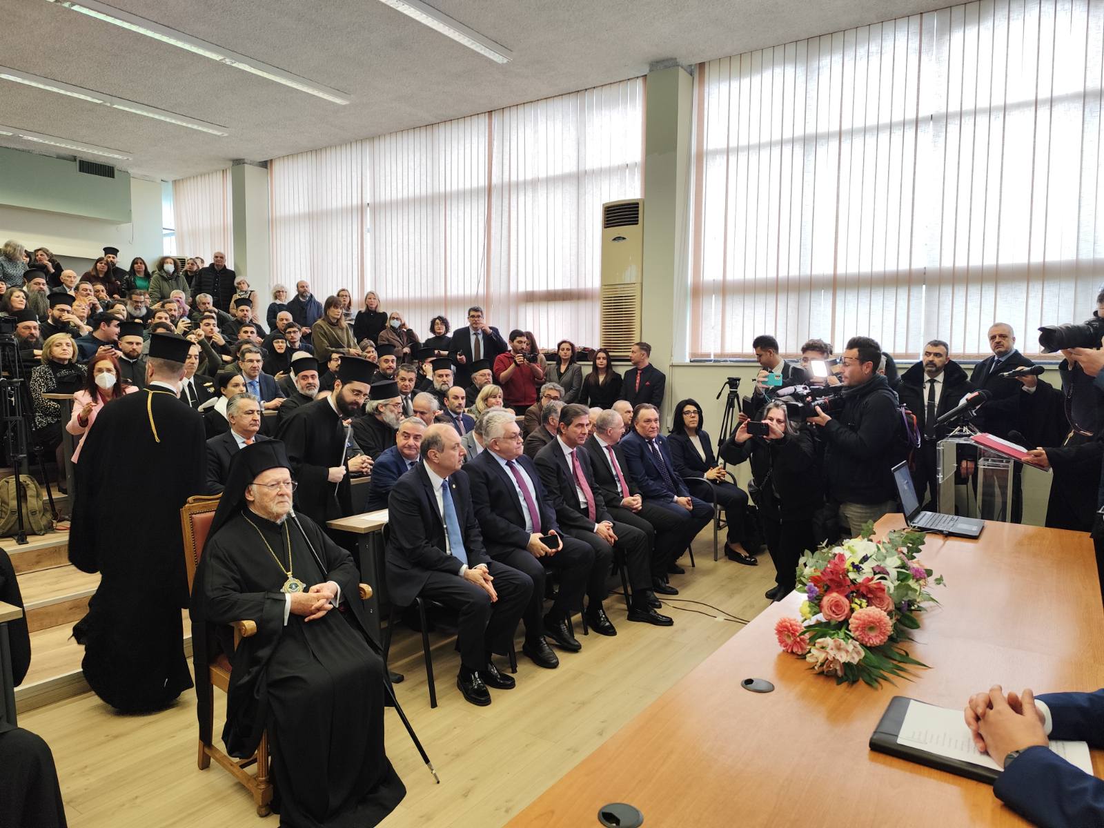 Ίδρυση έδρας στο ΑΠΘ με τίτλο: «Μητροπολίτης Δράμας Παύλος»- Παρουσία του Οικουμενικού Πατριάρχη