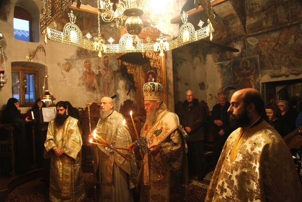 Στήν Ἱερὰ Μονὴ Τιμίου Προδρόμου Βομβοκοῦς Ναυπακτίας