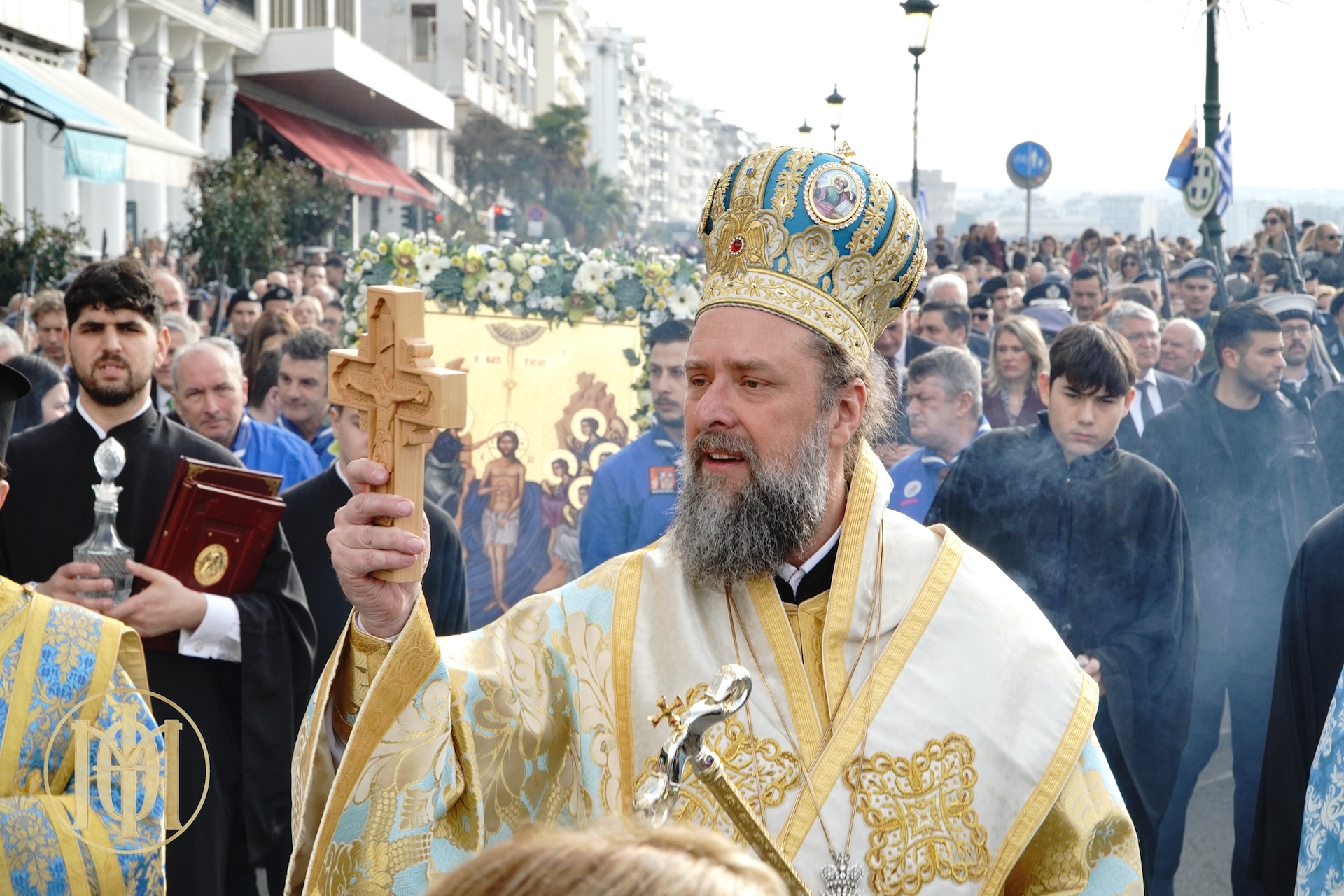 Με λαμπρότητα ο εορτασμός των Θεοφανείων στη Θεσσαλονίκη