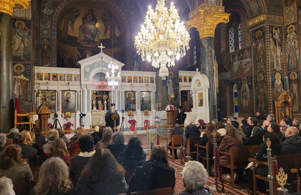 Ὁμιλίες Μητροπολίτου Ναυπάκτου γιὰ τὸν Ἅγιο Καλλίνικο στὴν Καλλιθέα