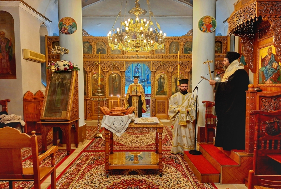 Εορτή Οσίας Νίνας της Ισαποστόλου στη Μητρόπολη Μαρωνείας