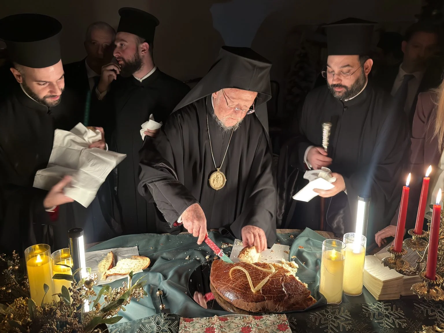 Ο Οικουμενικός Πατριάρχης στην εορταστική εκδήλωση των Ομογενειακών φορέων για το νέο Έτος