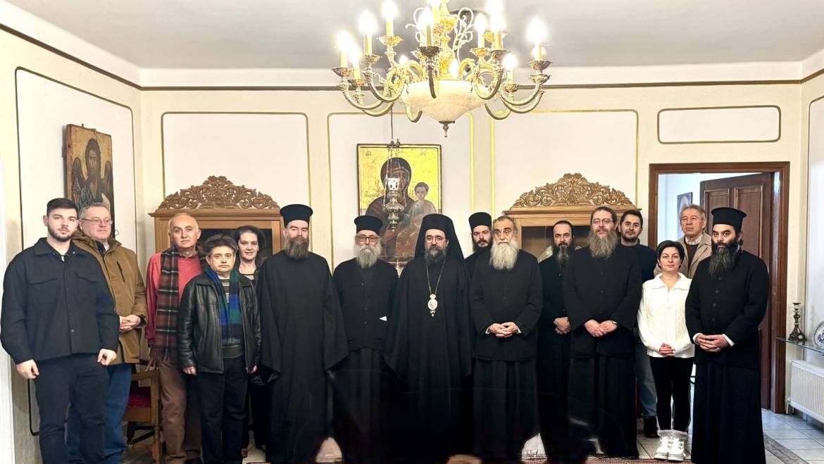 Ἡ Βασιλόπιτα τῶν Γραφείων τῆς Ἱερᾶς Μητροπόλεως Καστορίας