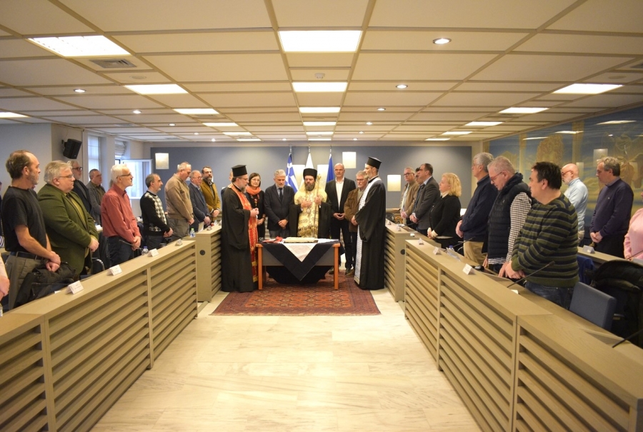 Ο Μητροπολίτης Μαρωνείας στην Πρυτανεία του Δημοκριτείου Πανεπιστημίου της Θράκης