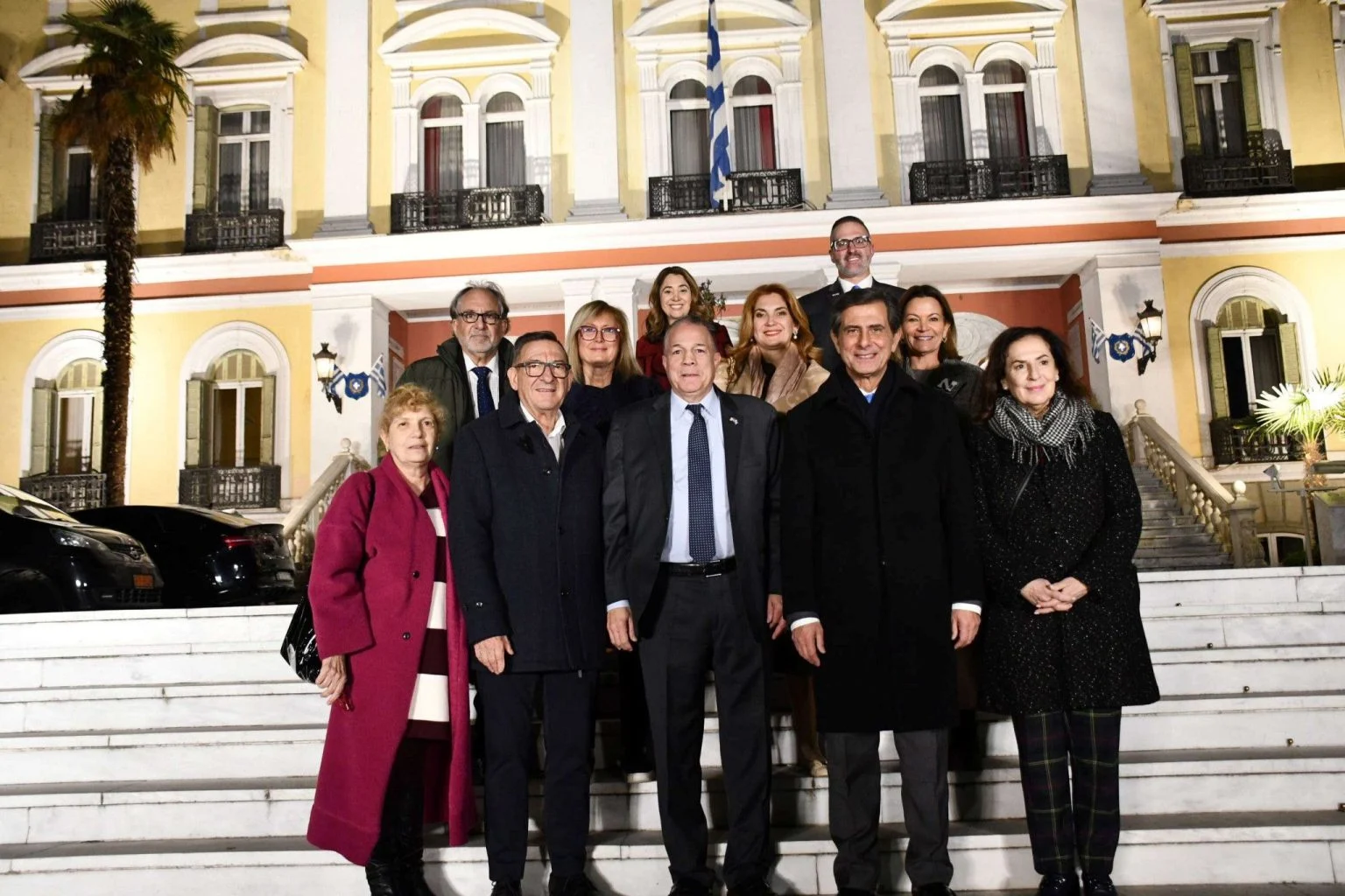 Μέλη της Παγκόσμιας Διακοινοβουλευτικής Ένωσης Ελληνισμού στη Θεσσαλονίκη