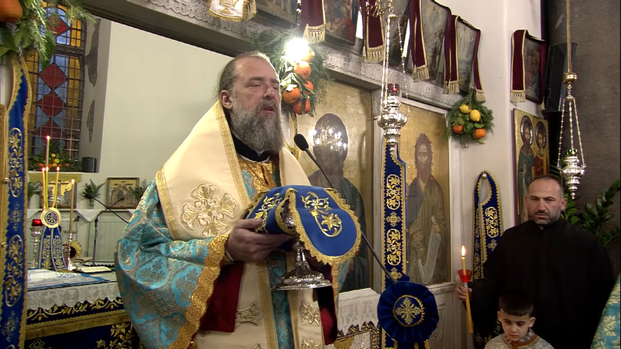 Παραμονή Θεοφανείων στον Ενοριακό Ιερό Ναό αγίου Προφήτου Ηλιού Θεσσαλονίκης