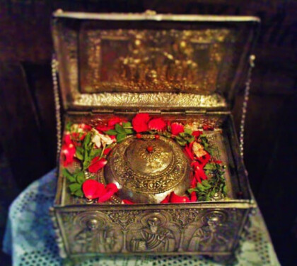 Υποδοχή της Τιμίας Κάρας του Αγίου Στυλιανού στον Ι.Ν. Αγίου Πολυκάρπου Μενεμένης Θεσσαλονίκης -ΑΠΕΥΘΕΙΑΣ ΜΕΤΑΔΟΣΗ από την 4Ε