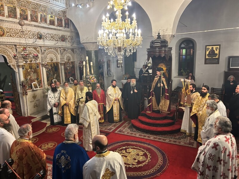 Ο Πρώτος Κατανυκτικός Εσπερινός στην Ι.Μ. Παροναξίας