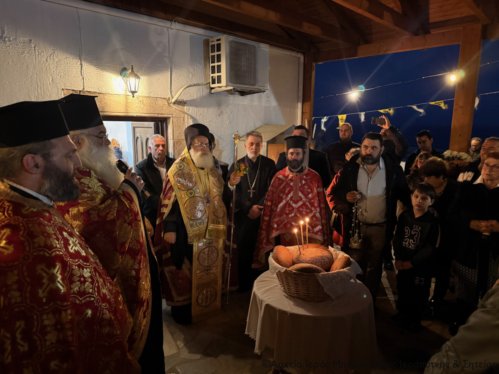 Εορτή του Αγίου Χαραλάμπους στον φερώνυμο ναό στις Αμμουδάρες της Ενορίας Νέας Ανατολής Ιεράπετρας