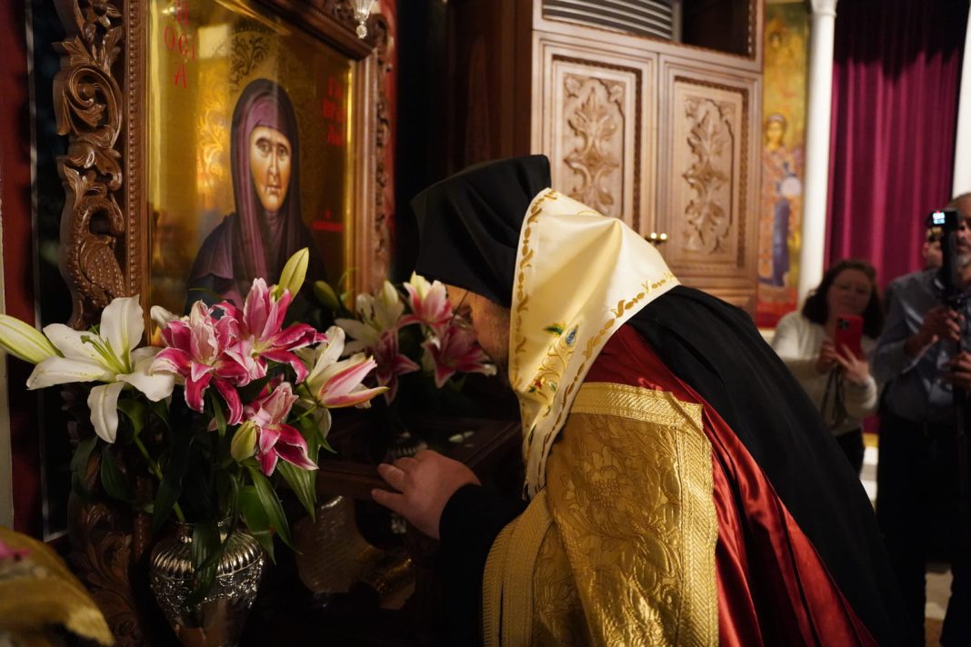 Εορταστικό τριήμερο στην Ενορία της του Θεού Σοφίας Βασιλείας εις τιμήν και μνήμην της Οσίας Γαβριηλίας της Ελεήμονος