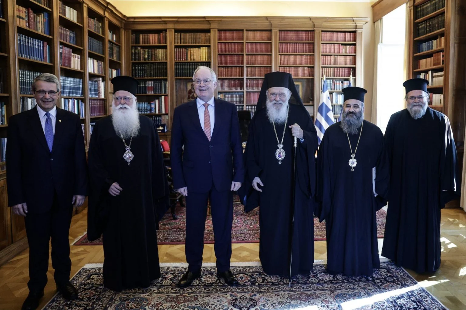 Συνάντηση του Αρχιεπισκόπου Ιερωνύμου με τον Πρόεδρο της Ελληνικής Δημοκρατίας