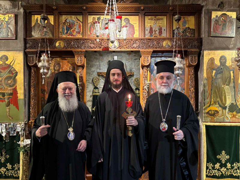 Αρχή Τριωδίου με κουρά Μοναχού στην Ι. Μητρόπολη Χαλκίδος