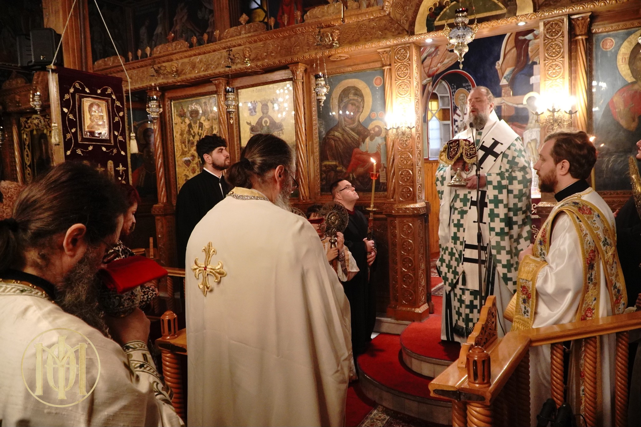 Θεσσαλονίκη : Αρχιερατική Θεία Λειτουργία στον Ενοριακό Ιερό Ναό Παναγίας της Λαοδηγητρίας