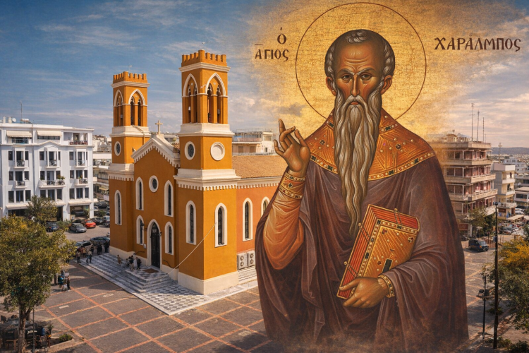 Ο Πύργος Ηλείας τιμά τον Πολιούχο και προστάτη του, Ιερομάρτυρα Άγιο Χαράλαμπο