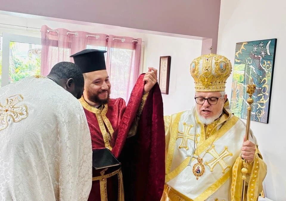 Χειροτονία του πρώτου ορθόδοξου κληρικού στο νησί Ρεϋνιόν, στον Ινδικό Ωκεανό