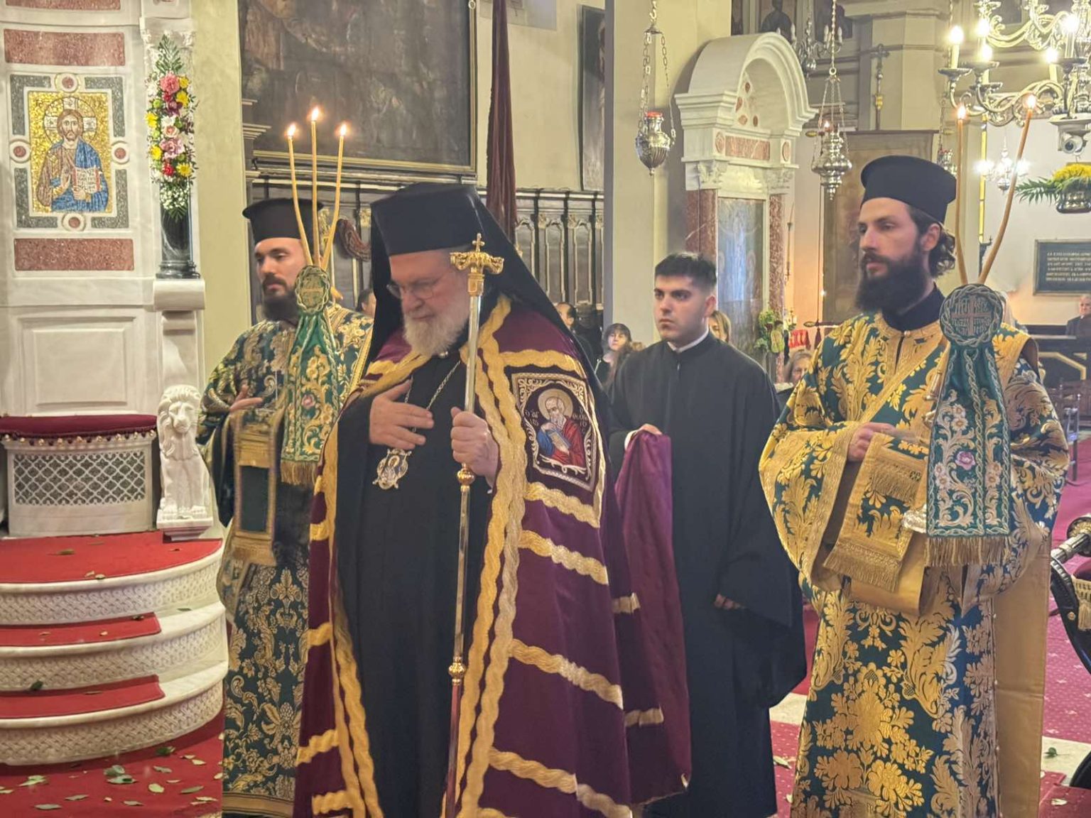 Κέρκυρα : Αρχιερατικό Συλλείτουργο για την Αγία Θεοδώρα