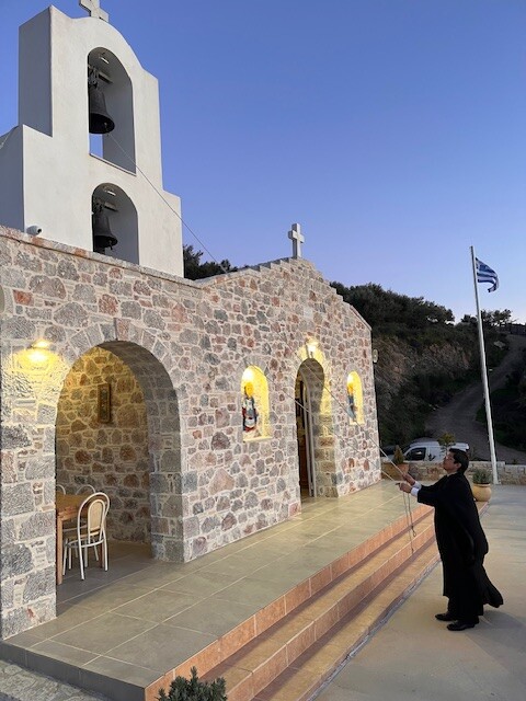 Τιμήθηκε η μνήμη της Κυράς των Αθηνών στα Λουτρά Αιδηψού