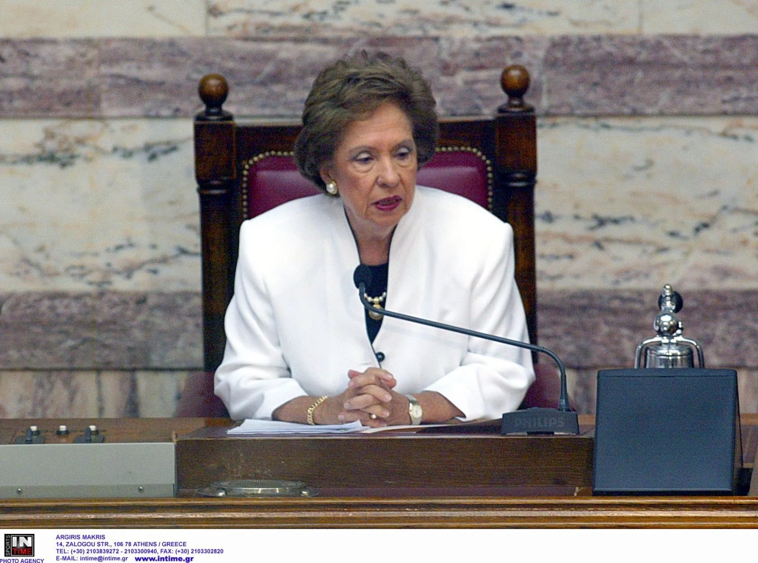 Απεβίωσε η Άννα Ψαρούδα – Μπενάκη, η πρώτη γυναίκα πρόεδρος της Βουλής των Ελλήνων