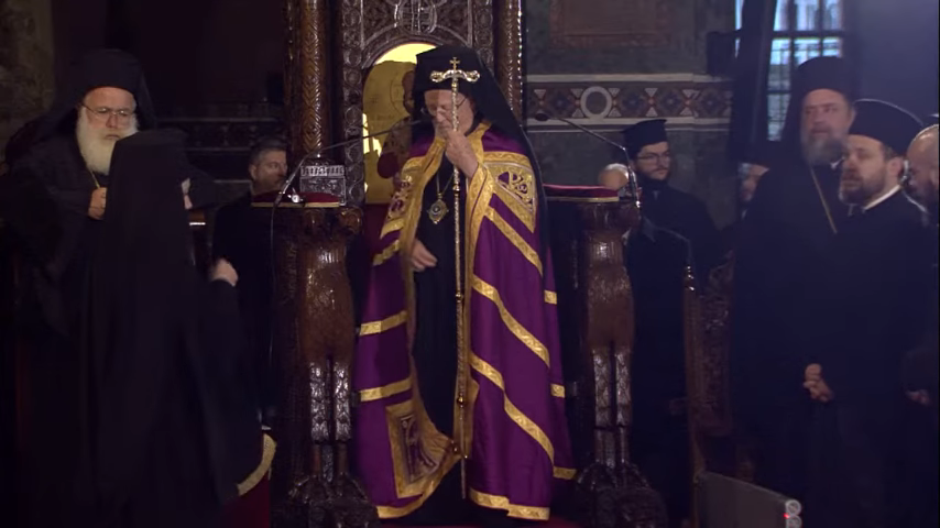 Πατριαρχική χοροστασία στον Καθεδρικό Ιερό Ναό της του Θεού Σοφίας Θεσσαλονίκης