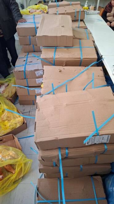 Προσφορά της Ι.Μ.Μ. Βατοπαιδίου στα “γεύματα αγάπης” της Μητρόπολης Κορίνθου