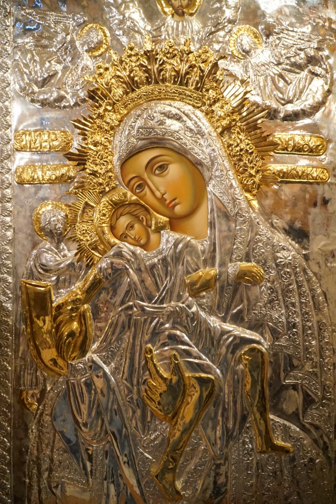 Πανήγυρις Ἱερᾶς Εἰκόνος Παναγίας τῆς Δεξιᾶς στόν Ἱερό Ναό Ζωοδόχου Πηγῆς Σαραγίων Τρικάλων