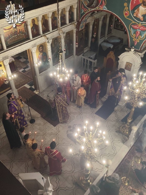 Γ΄ Κυριακή Νηστειών -Κατανυκτικός Εσπερινός στον Ιερό Ναό Αγίου Ελευθερίου Σταυρουπόλεως