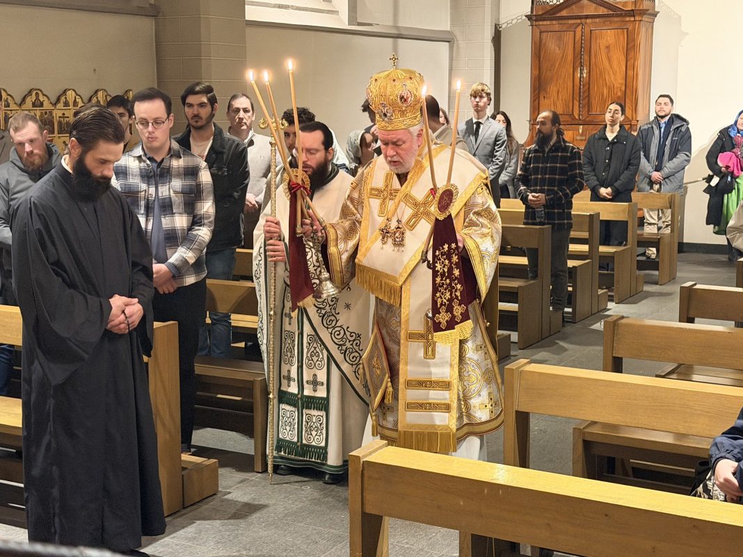 Πρώτη Θεία Λειτουργία στη νεοϊδρυθείσα ενορία στο Μάαστριχτ της Ολλανδίας