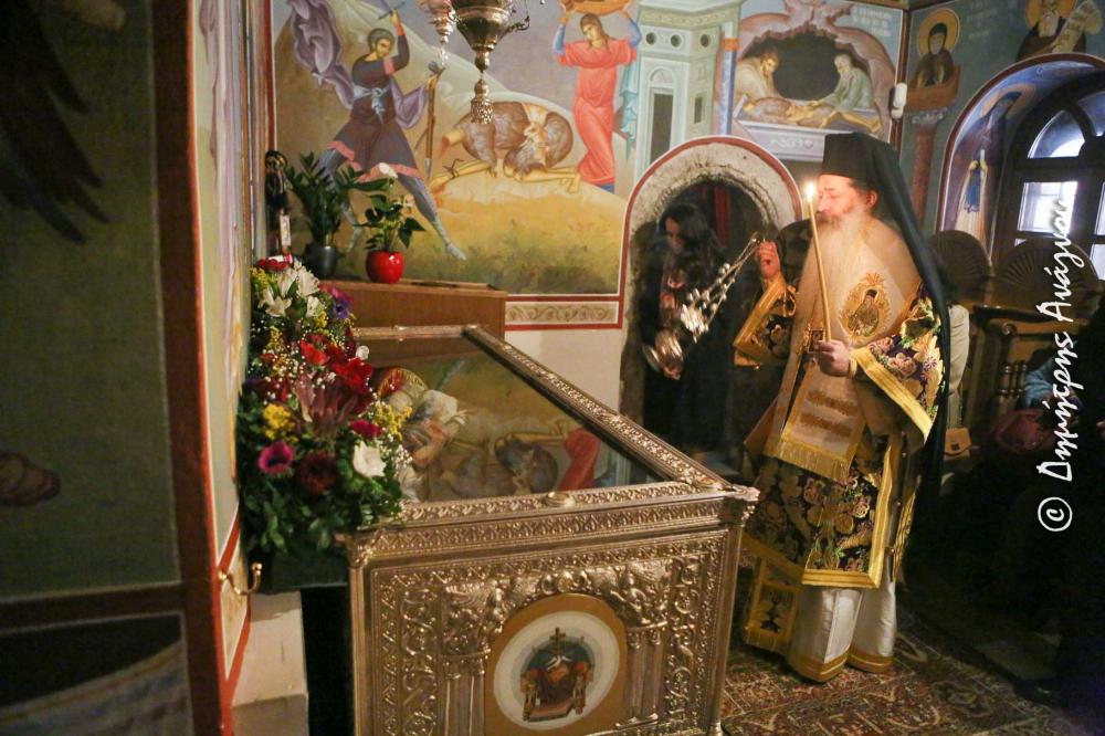 Μητροπολίτης Φθιώτιδος : «Ο Όσιος Βησσαρίων ήταν ορισμός της Ορθοδοξίας»