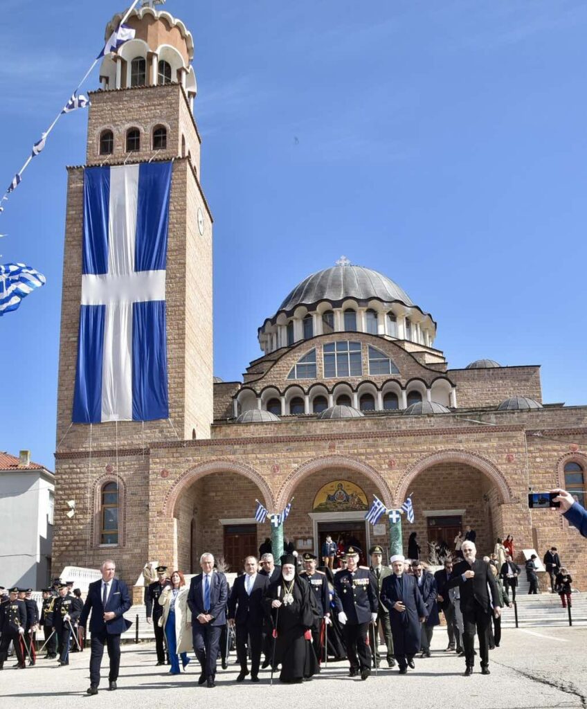 Ο εορτασμός της 25ης Μαρτίου στο Διδυμότειχο