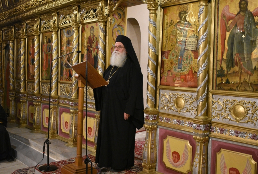 Ο Κατανυκτικός Εσπερινός της Γ΄ Κυριακής των Νηστειών στη Μητρόπολη Μαρωνείας