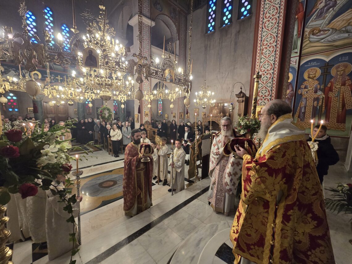 Η Κυριακή Β ΄ Νηστειών στην Ιερά Μητρόπολη Ιερισσού
