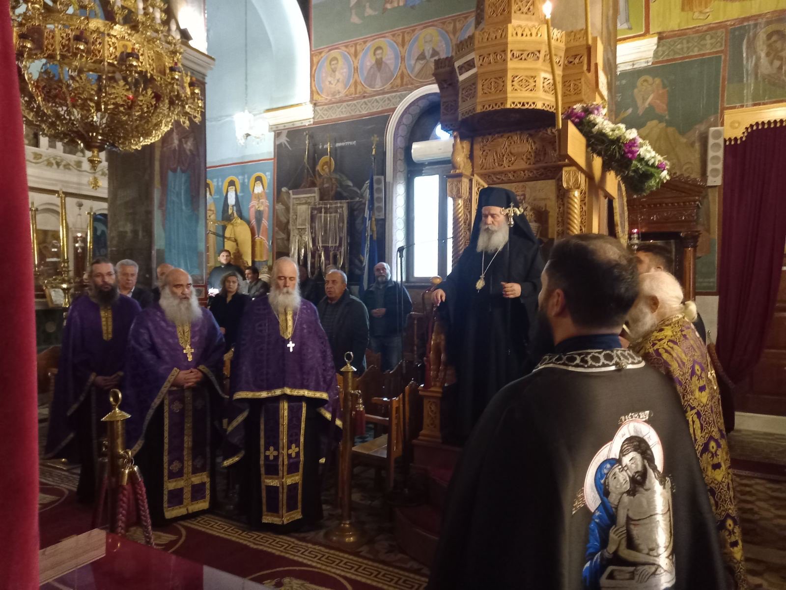 Δ’ Κατανυκτικός Εσπερινός στον Ενοριακό Ιερό Ναό Κοιμήσεως της Θεοτόκου Ερμιόνης