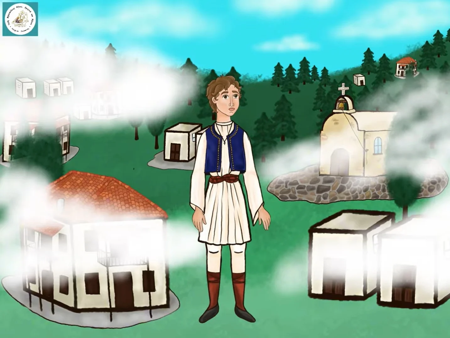 «Τα άγια παιδιά»: Βίντεο κινουμένων σχεδίων για τον Άγιο Ιωάννη του Μονεμβασιώτη