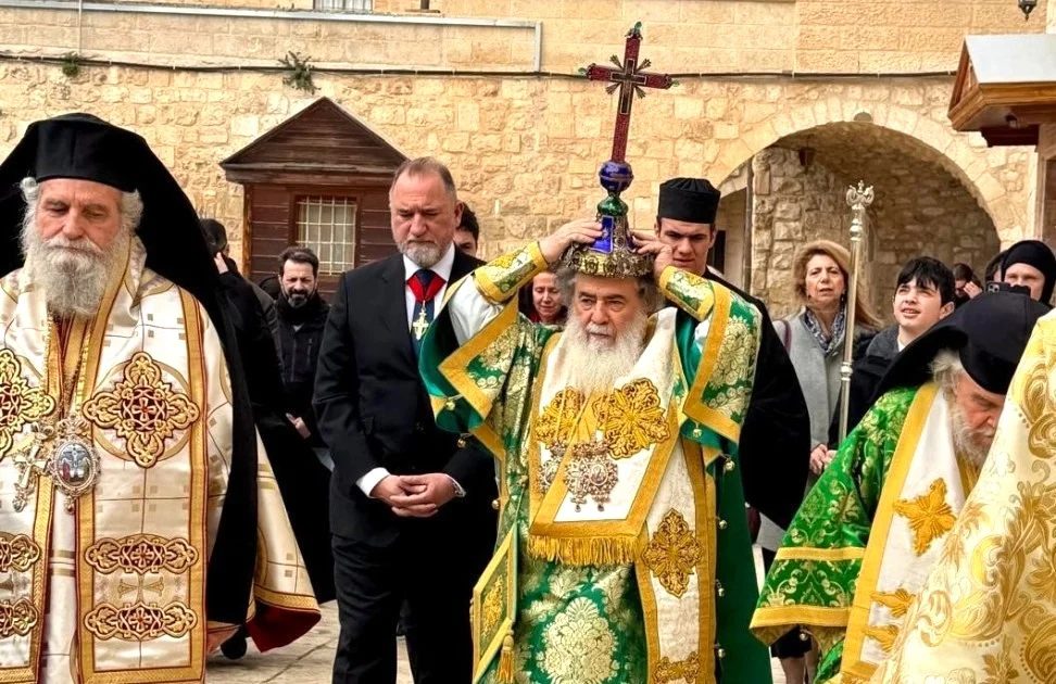 Η Κυριακή της Σταυροπροσκυνήσεως στο Πατριαρχείο Ιεροσολύμων