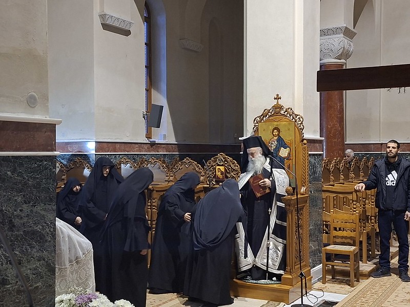 Προηγιασμένη Θ. Λειτουργία στο Ι. Ησυχαστήριο «Ο ΤΙΜΙΟΥ ΣΤΑΥΡΟΥ» Μαψού Κορινθίας