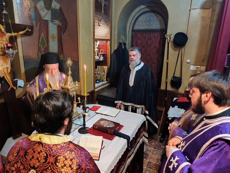 Μνημόσυνο μακαριστού Μητροπολίτη Χαλκίδος Χρύσανθου Προβατά