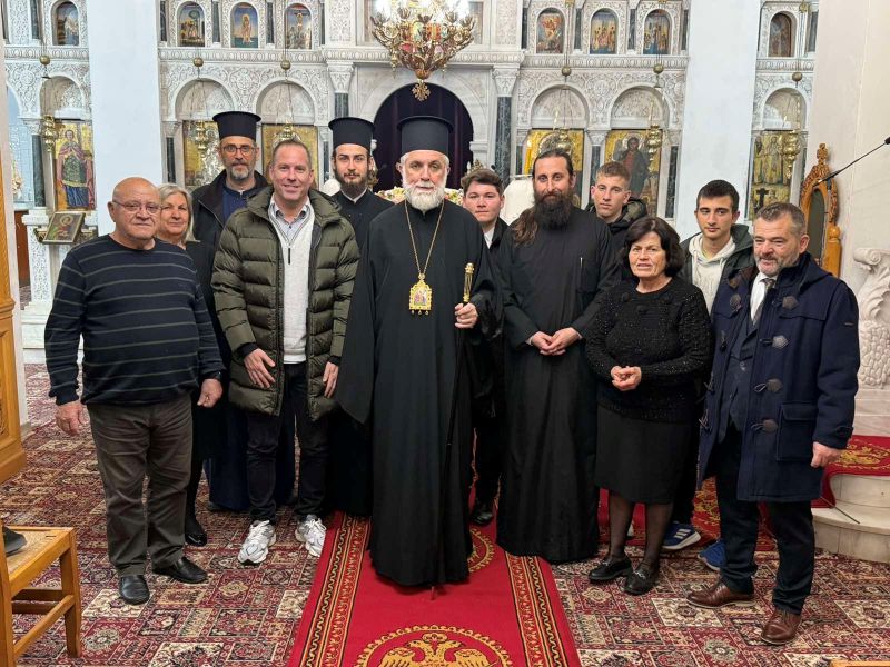 Ο Επίσκοπος Σκοπέλου Νικόδημος στον Θεολόγο Διρφύων