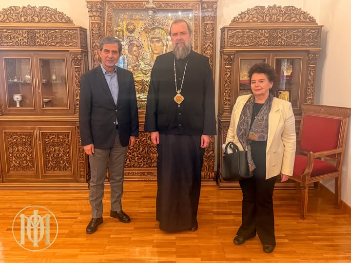 Ο Κωνσταντίνος Γκιουλέκας και η Αντωνία Μοροπούλου στον Μητροπολίτη Θεσσαλονίκης