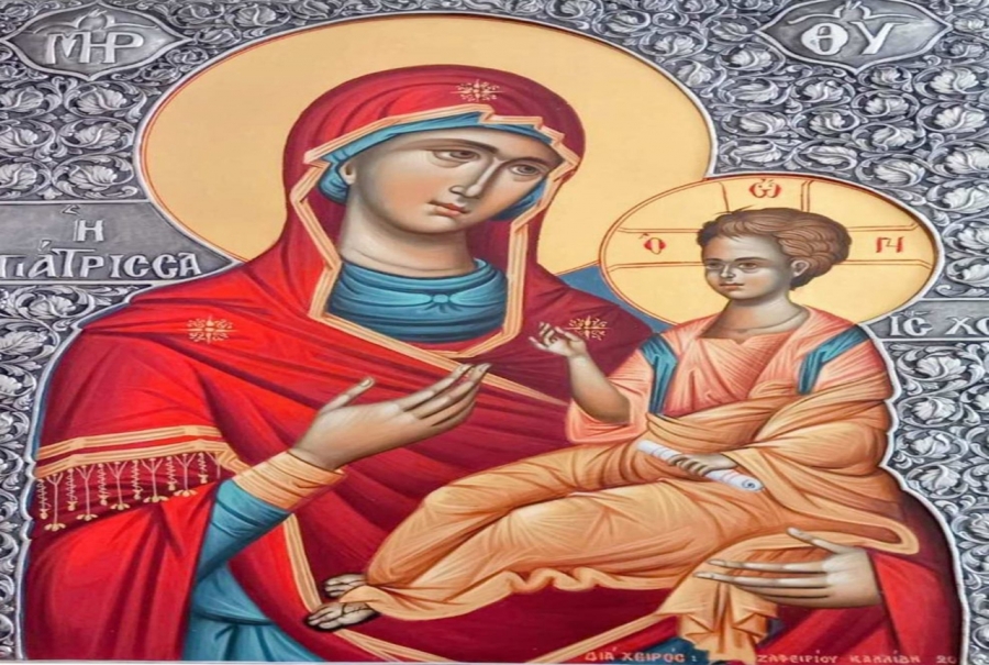 Μητρόπολη Μαρωνείας : Υποδοχή Ιεράς Εικόνος Παναγίας Γιάτρισσας