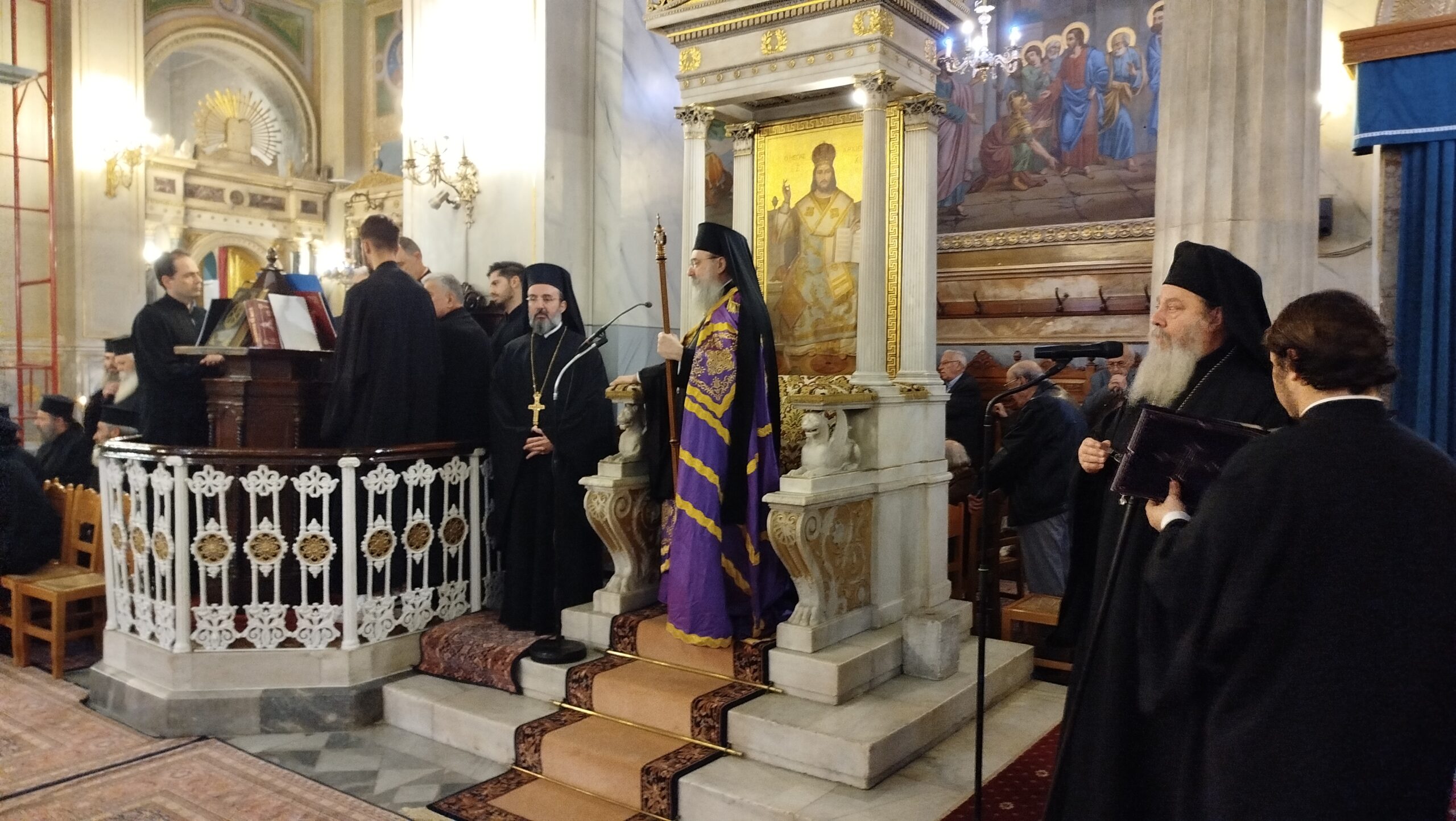 Ὁ Γ’ Κατανυκτικός Ἑσπερινός στήν Ἱερά Μητρόπολη Πατρῶν