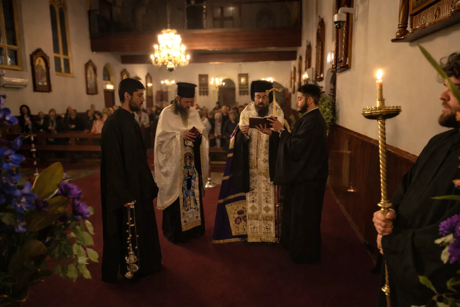 Ι. Επισκοπή Χώρας: Η Ακολουθία του Ακαθίστου Ύμνου στον Ι. Καθεδρικό Ναό της Παναγίας «Άξιον Εστίν»