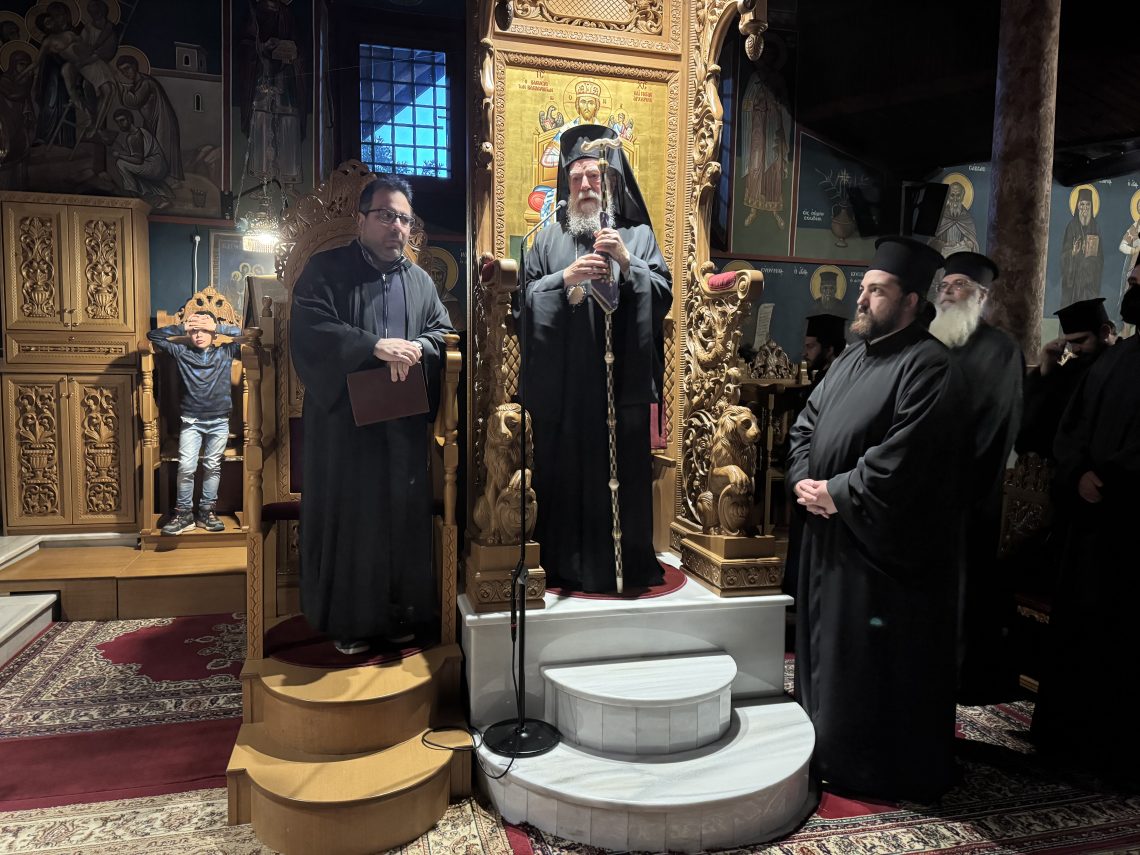 Ο Γ΄ Κατανυκτικός Εσπερινός στην Ελευθερούπολη