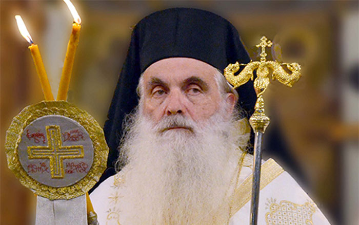 Ὁμιλία ἀπὸ τὸν  Μητροπολίτῃ Ἀργολίδος Νεκτάριο στόν Ἱερό Ναό Ἁγίων Κωνσταντίνου καί Ἑλένης Τρικάλων